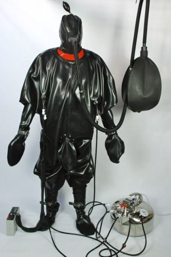 Serious Kit Rubber Suit & Milker